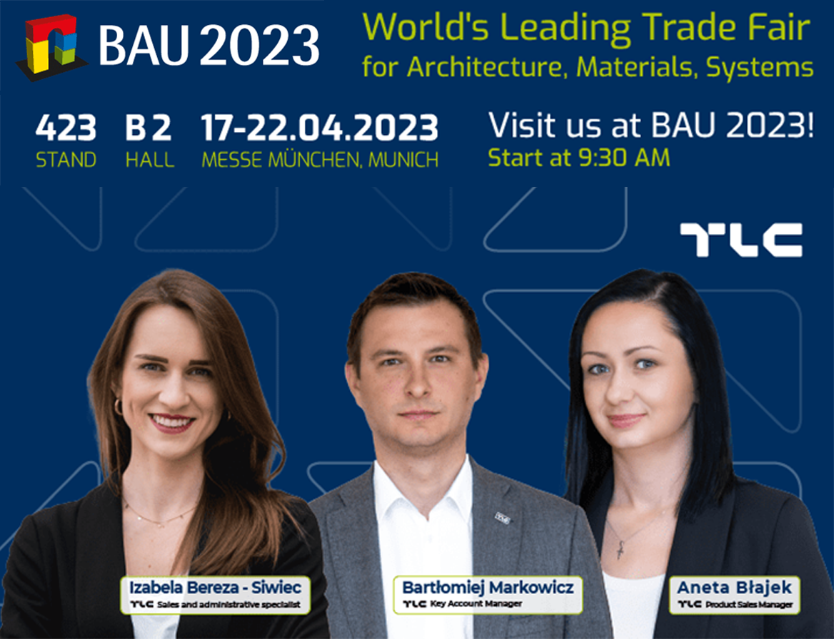 TLC at the BAU 2023 event in Munich