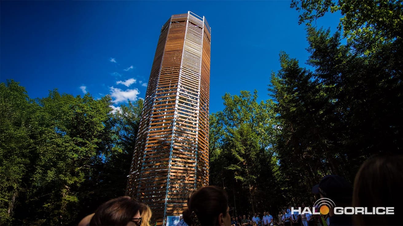 Zrealizowaliśmy konstrukcję stalową wieży widokowej na górze Łysula w Dominikowicach