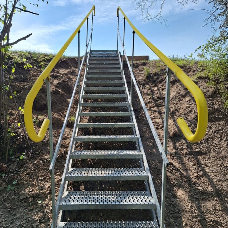 TAS temporary stairs aluminum - TLC EU Steel Equipment | Design ...