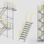 Tymczasowe schody i klatki schodowe