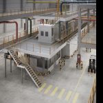 Wewnętrzne platformy dostępu do parków maszynowych