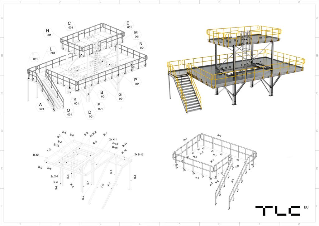 TLC EU Steel Equipment | Design & Production